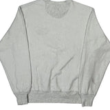 Reverse Weave Champion College Sweatshirt - Medium White Cotton