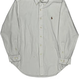 Ralph Lauren Shirt - Large White Cotton