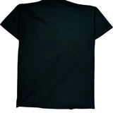 Galesburg Silver Streaks Russell Athletic Single Stitch T-Shirt - Large Black Cotton