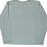 Nike Long Sleeve T-Shirt - Large Blue Cotton