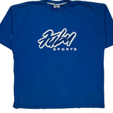 Fubu Spellout T-Shirt - 2XL Blue Cotton