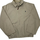 Polo By Ralph Lauren Harrington Jacket - Large Beige Cotton