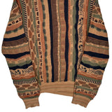 Unbranded Striped Sweater - Large Multicoloured Cotton