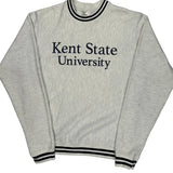 Reverse Weave Champion College Sweatshirt - Small Grey Cotton
