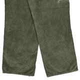 Unbranded Cord Pants - 31″ Waist Green Cotton