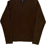 Polo By Ralph Lauren Sweater - Large Brown Cotton
