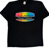 Jerzees Graphic T-Shirt - XL Black Cotton