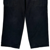 Duluth Cargo Pants - 34W 30L Black Cotton