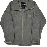Summit Series The North Face Fleece Jacket - Small Gray Polyester