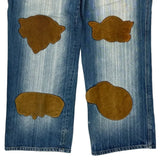 Nba Unk Nba Graphic Jeans - 31W 31L Blue Denim