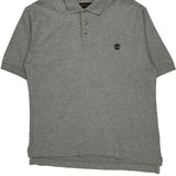 Timberland Polo Shirt - Medium Grey Cotton