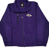 Baltimore Ravens Nfl Fleece - XL Purple Polyester