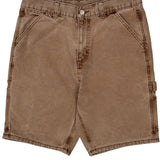 Unbranded Carpenter Shorts - 32W 10L Brown Cotton