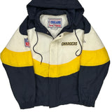 Chargers N.F.L. Pro Line Nfl Windbreaker - Large Navy Nylon