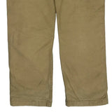 Carhartt Carpenter Trousers - 34W 30L Beige Cotton