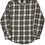 Tommy Hilfiger Checked Shirt - Large Brown Cotton