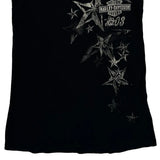 Est. 1903 Harley Davidson Graphic Tank Top - Medium Black Cotton