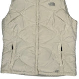 550 Fill The North Face Gilet - Large Cream Polyester