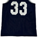 Uconn Lacrosse Nike College Jersey - Medium Navy Polyester