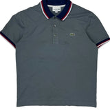 Lacoste Polo Shirt - Medium Grey Cotton