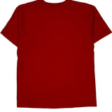 Wisconsin Basketball Nike College T-Shirt - Large Red Cotton