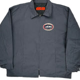 National Hot Rod Association Red Kap Jacket - XL Gray Polyester Blend