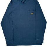 Lee Long Sleeve T-Shirt - XL Blue Cotton