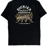 Dickies Graphic T-Shirt - Small Black Cotton