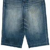 Unbranded Denim Shorts - 36W 13L Blue Denim