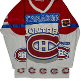 Montreal Canadiens Starter Graphic Sweatshirt - Medium Blue Cotton
