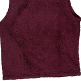Patagonia Fleece Vest - Medium Burgundy Polyester