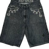 Unbranded Denim Shorts - 34W 12L Gray Denim