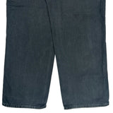 Carhartt Carpenter Trousers - 36W 32L Black Cotton