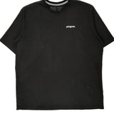 Responsibili-Tee Patagonia Graphic T-Shirt - 2XL Black Cotton