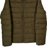 Tommy Hilfiger Denim Puffer - Small Green Polyester