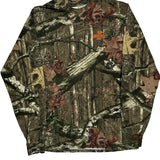 Mossy Oak Camo Long Sleeve T-Shirt - Medium Camo Cotton