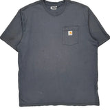 Carhartt T-Shirt - 2XL Grey Cotton