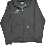 Care At Home Carhartt Hoodie - Large Gray Cotton Blend