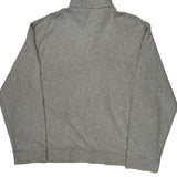 Polo Logo Ralph Lauren 1/4 Zip - XL Gray Cotton