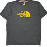 The North Face T-Shirt - Large Grey Cotton