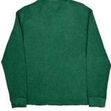 Polo By Ralph Lauren 1/4 Zip - Large Green Cotton