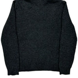 Polo By Ralph Lauren 1/4 Zip - Large Grey Wool