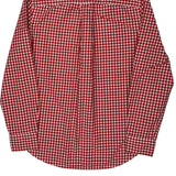 Age 10-12 Ralph Lauren Checked Shirt - Medium Red Cotton
