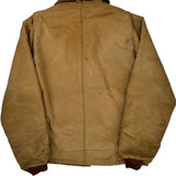 Faded Carhartt Brn Arctic Jacket - Medium Brown Cotton