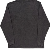 Carhartt Long Sleeve T-Shirt - Large Grey Cotton