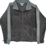 Columbia Fleece Jacket - XL Gray Polyester