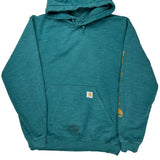 Carhartt Hoodie - Medium Green Cotton Blend