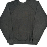 Made In USA 90S Blank Tultex Sweatshirt - XL Grey Cotton Blend