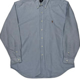 Ralph Lauren Shirt - Large Blue Cotton