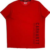 Established 1889 Carhartt T-Shirt - Large Red Cotton